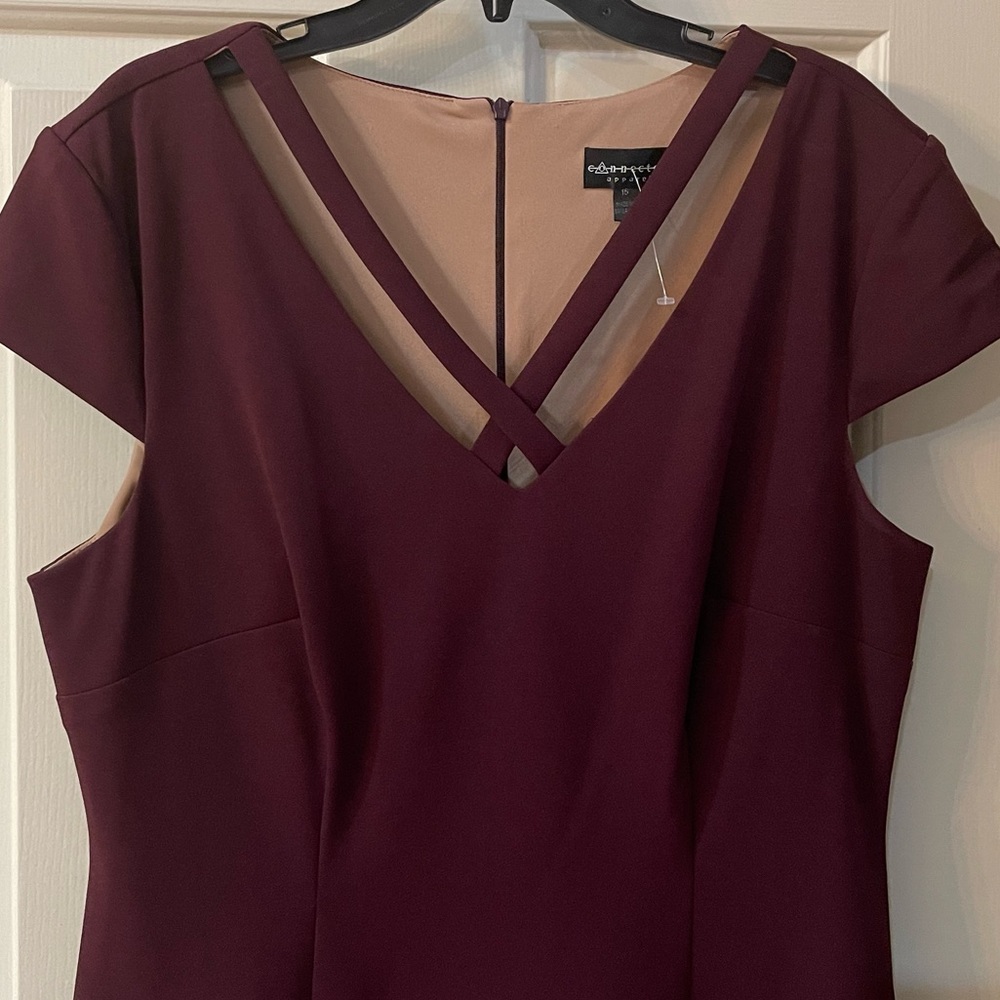 Work dress. This fitted day to night dress.